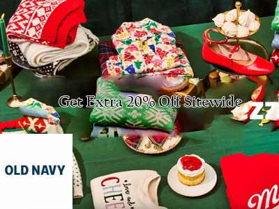 Old Navy 20% Off Your order